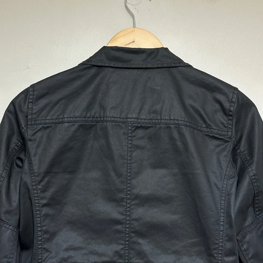 J.Crew Womens Downtown‎ Field Jacket Size XS Coated Cotton City Trench Travel